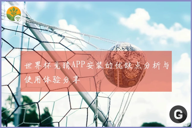 世界杯竞猜APP安装的优缺点分析与使用体验分享